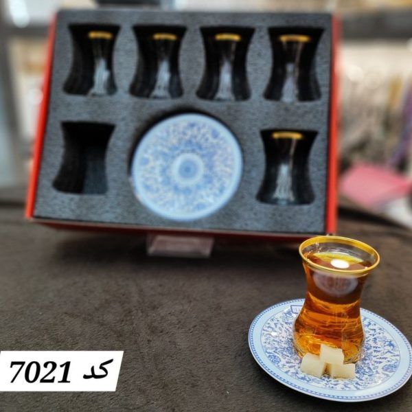 سرویس استکان نعلبکی 12 پارچه پرارین (7021) «ارسال رایگان»